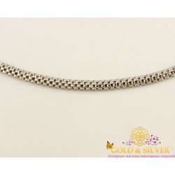 Серебряная цепь снейк унисекс 800510с